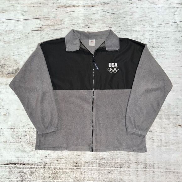 Olympic Team USA Zip Up Coat Men’s Size XL - Picture 1 of 5